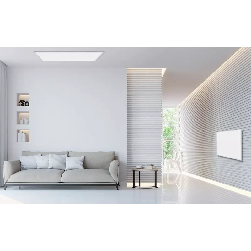 NEO TOOLS 90-106 600 W Panel calefactor infrarrojo con Wi-Fi blanco