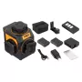 NEO TOOLS 75-145 nivel láser 3D de líneas, 12 líneas verdes, soporte magnético, maletín