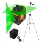 NEO TOOLS 75-160 nivel láser rojo 30m 5 líneas con trípode de 1,5m y maletín