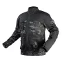 NEO Tools 81-212-L chaqueta de trabajo, talla L, gris/verde, 100% algodón, 270 g/m², certificada CE