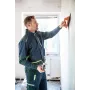 NEO Tools 81-216-XXXL Chaqueta de trabajo para hombre, gris/verde, 65% poliéster 35% algodón, 245 g/m², 7 bolsillos, codos y hombros reforzados, elementos reflectantes, EN ISO 13688:2013