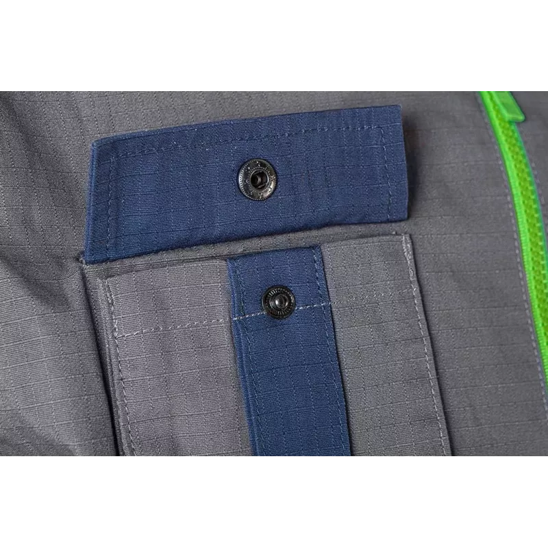 NEO Tools 81-217-M Chaqueta de trabajo, talla M, gris/naranja, EN ISO 13688