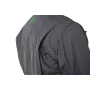 NEO TOOLS 81-217-XXXL Chaqueta de trabajo gris/verde - algodón resistente, 7 bolsillos, reflectante