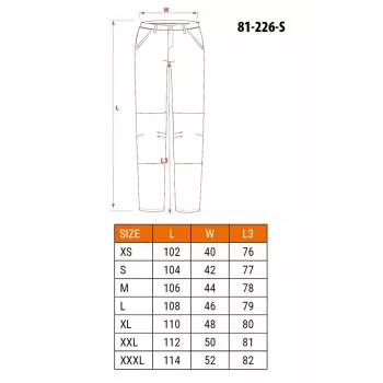 NEO Tools 81-226-S Pantalón de protección talla S