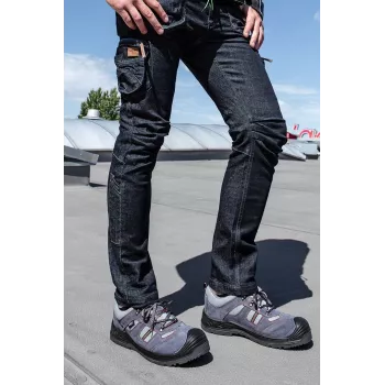 NEO TOOLS 81-229-XS pantalón de protección, gris/negro, XS