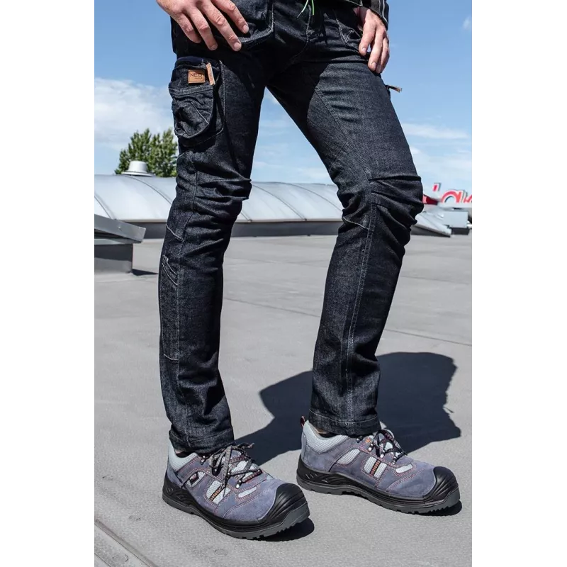 NEO TOOLS 81-229-XS pantalón de protección, gris/negro, XS