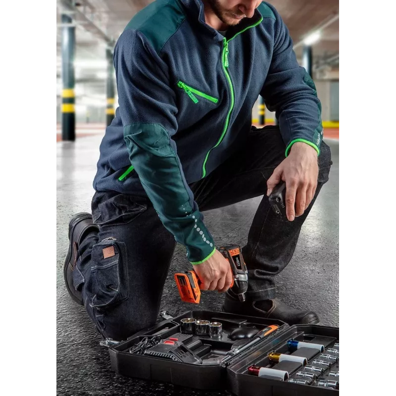 NEO Tools 81-229-XXXL Pantalón de trabajo de protección gris/verde