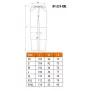 NEO TOOLS 81-231-XXL pantalón de protección gris/negro