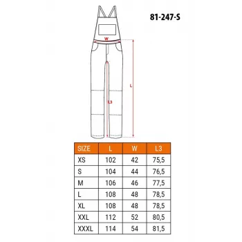 NEO TOOLS 81-247-S Ropa de trabajo