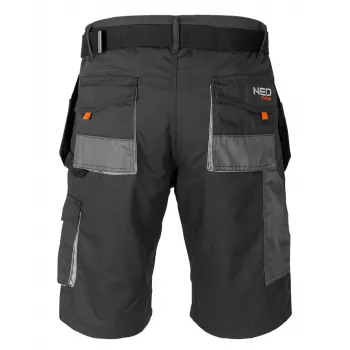NEO Tools 81-270-XL pantalón de trabajo de protección, gris/negro, talla XL, 9 bolsillos, EN ISO 13688