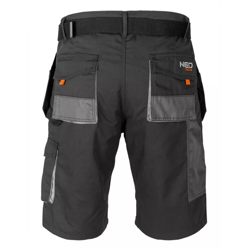 NEO Tools 81-270-XL pantalón de trabajo de protección, gris/negro, talla XL, 9 bolsillos, EN ISO 13688