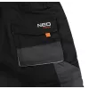 NEO Tools 81-270-XL pantalón de trabajo de protección, gris/negro, talla XL, 9 bolsillos, EN ISO 13688