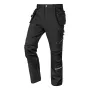 Pantalón de trabajo NEO TOOLS 81-296-3-XL Mix&Match elástico en 4 direcciones con bolsillos portahherramientas, reforzado con Cordura, negro, talla XL