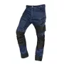NEO TOOLS 81-360-1-S pantalón de trabajo vaquero con refuerzos Oxford, azul marino, talla S