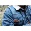 NEO TOOLS 81-557-XL Chaqueta de trabajo, 100% algodón, 270 g/m², gris/verde, 7 bolsillos, certificada CE, XL