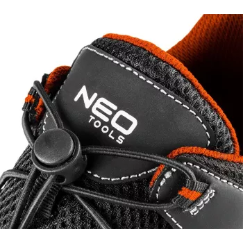 NEO Tools 82-079-39 Zapatos de seguridad S1P SRC, talla 39, negro/gris