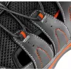 Zapatos de seguridad NEO Tools 82-079-47 S1P SRC con puntera de acero, talla 47, negro/gris
