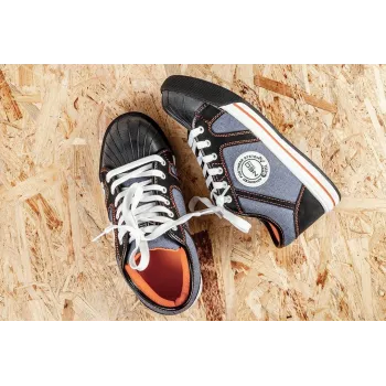 NEO TOOLS 82-110 Zapatos de seguridad S1P SRC puntera de acero Negro Naranja