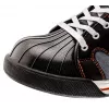 NEO TOOLS 82-111 S1P SRC Zapatos de seguridad con puntera de acero y entresuela antiperforación, serraje, negro/naranja