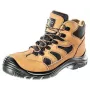 NEO Tools 82-124 S1P SRC zapatos de seguridad con puntera de acero y protección antiperforación, piel serraje, talla 42