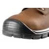 NEO Tools 82-170-46 S1P SRC zapatos de seguridad con puntera de acero, talla 46, negro/gris piel serraje, protección antiperforación Kevlar, antiestático, absorción de energía en el talón, resistente al aceite