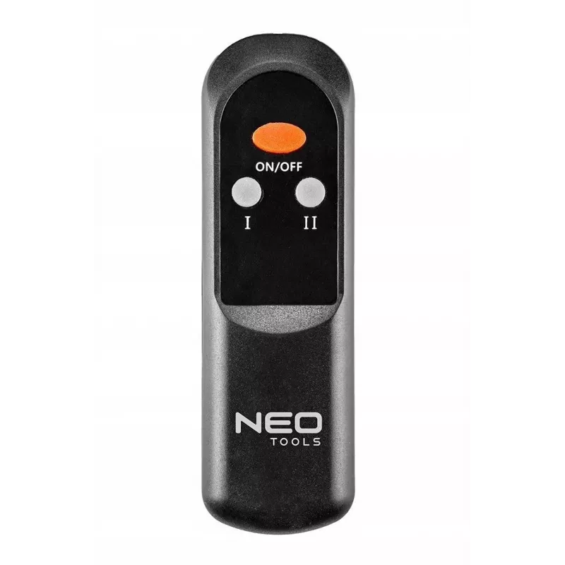 NEO TOOLS 90-030 Estufa infrarroja 2000W IP44 interior/exterior montaje en pared y techo acero