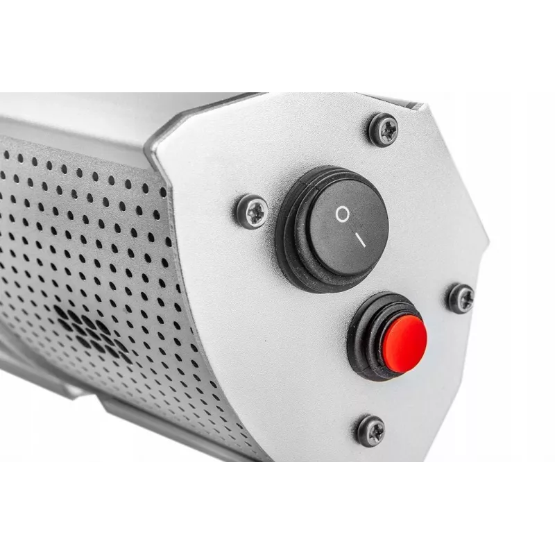 NEO TOOLS 90-030 Estufa infrarroja 2000W IP44 interior/exterior montaje en pared y techo acero