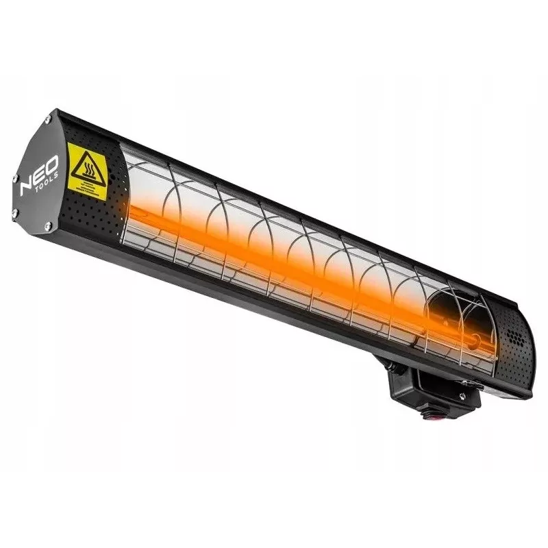 NEO TOOLS 90-031 emisor térmico infrarrojo 2000 W negro IP44 montaje en pared/techo