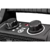 NEO Tools 90-061 Calentador de aire eléctrico 3000W, 2 niveles de calor, modo ventilador, termostato ajustable, protección contra sobrecalentamiento, negro/naranja