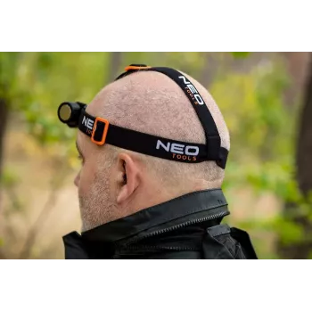Neo Tools 99-029 2000 lúmenes CREE XHP50.2 LED linterna frontal USB recargable