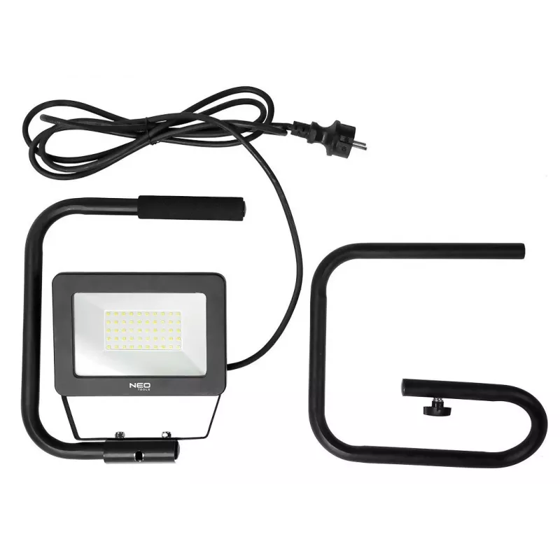 NEO TOOLS 99-063 Foco de trabajo LED COB 20W a batería 1800lm IP65 con powerbank