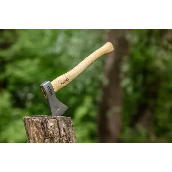 NEO TOOLS Hacha bushcraft con funda, 400 g