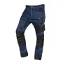 NEO TOOLS DENIM Pantalón de trabajo con refuerzos Oxford, Azul marino, talla XS