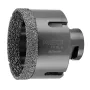 NEO TOOLS Corona de diamante 65 mm M14 soldada al vacío para cerámica, porcelana, granito, mármol, vidrio
