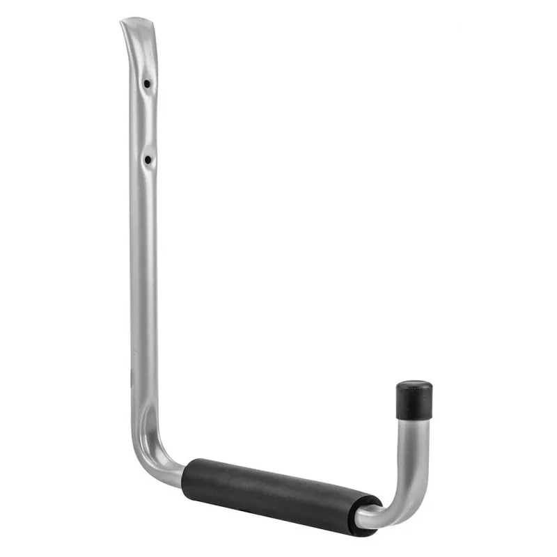 NEO TOOLS Juego de ganchos para garaje 16 piezas | Ganchos de pared de acero para cargas pesadas con recubrimiento antideslizante de PVC, Negro/Naranja