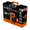 NEO TOOLS pistola de aire caliente 2000W con pantalla LCD, 50°C y 70-600°C, 4 boquillas, raspador, maletín de transporte