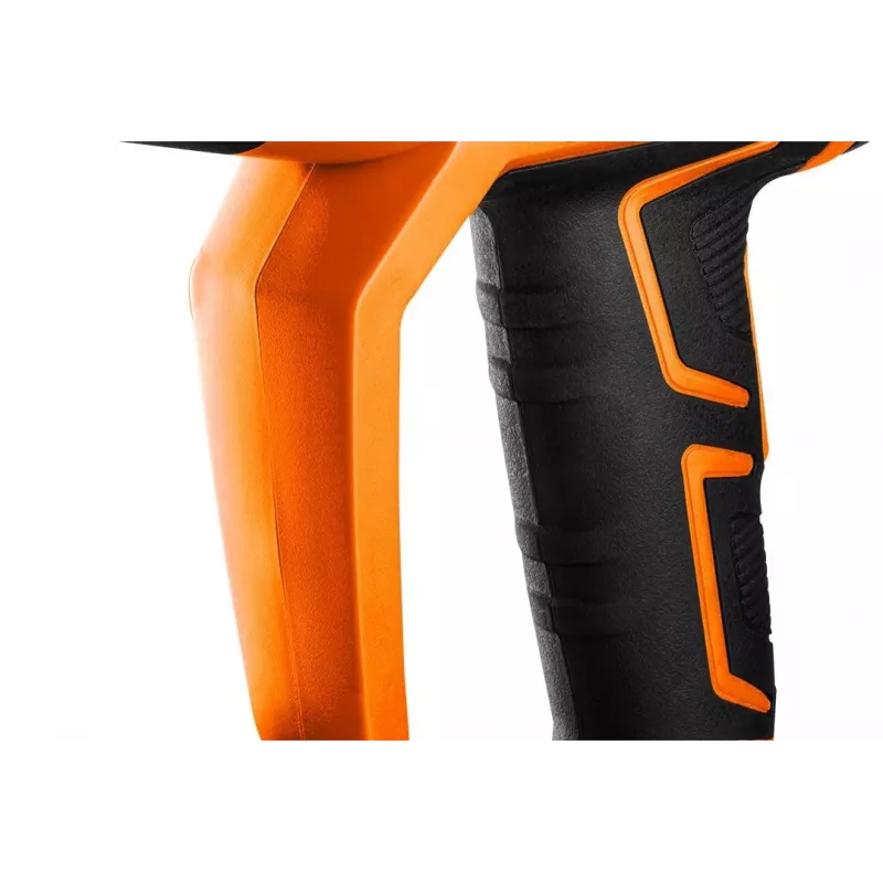 NEO TOOLS pistola de aire caliente 2000W con pantalla LCD, 50°C y 70-600°C, 4 boquillas, raspador, maletín de transporte