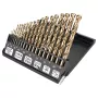 Juego de brocas para metal HSS-Co NEO TOOLS 1,0-10,0 mm, 19 piezas