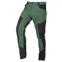 NEO TOOLS pantalón de trabajo de exterior hombre con elasticidad 4 direcciones, refuerzos CORDURA®, verde-gris, talla XXXL (81-293-XXXL)
