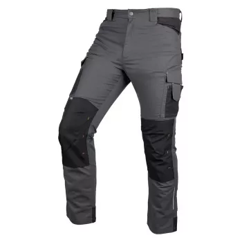 Pantalón de trabajo NEO TOOLS Mix&Match canvas con refuerzos Cordura gris/negro talla S