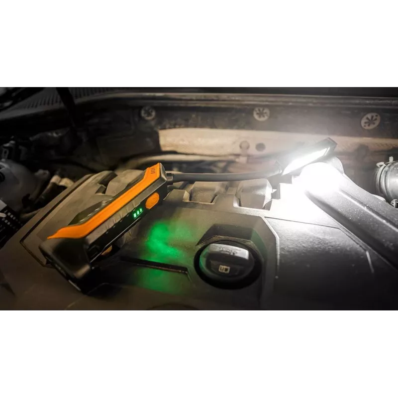 NEO TOOLS Linterna de inspección a batería 400 lm COB + linterna 99-102