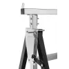 Cajón de banco de trabajo de acero NEO Tools TOP-84-145, 580x450x130 mm, carga 25 kg, guías con rodamientos, cierre centralizado, negro/gris