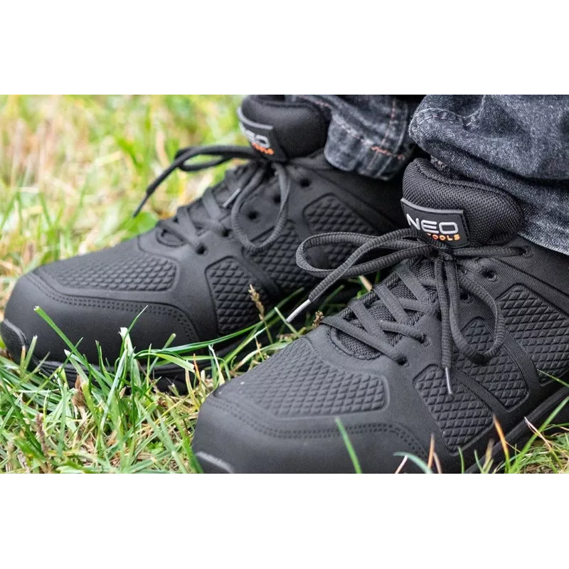 NEO TOOLS zapatos de trabajo S1P SRC con puntera de composite y plantilla de Kevlar, talla 42