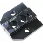Neutrik DIE-R-BNC-PU Insertos de crimpado para conectores BNC rearTWIST, negro