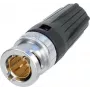 Neutrik NBNC75BUU11 rearTWIST conector macho BNC de crimpado para cable coaxial de 75 ohmios