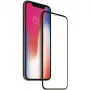 NEVOX NEVOGLASS 3D protector de pantalla de cristal templado para iPhone 14 Pro Max, transparente, con marco de instalación Easy App