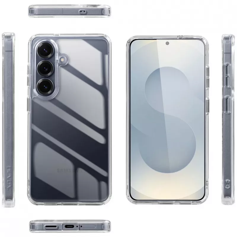 Nevox StyleShell SHOCKFlex funda protectora para Samsung Galaxy S26 Plus, transparente