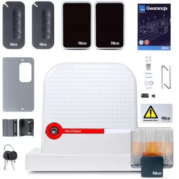 NICE ROBUS 600 HI-SPEED Kit completo para puerta corredera MyGO