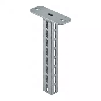 Colgador de perfil en U NIEDAX HU6040/500 60x40mm 500mm acero galvanizado en caliente