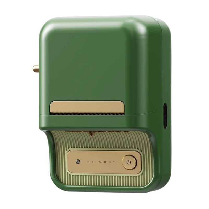 Impresora de etiquetas portátil NIIMBOT B21 Pro (verde oscuro)